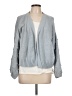 Moon & Madison 100% Polyester Gray Cardigan Size L - photo 1