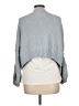 Moon & Madison 100% Polyester Gray Cardigan Size L - photo 2