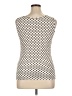 Tianello Ivory Sleeveless Top Size XL - photo 2
