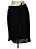 DKNYC 100% Polyester Solid Black Casual Skirt Size 31 waist (estimated) - photo 1