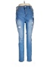 Harmony + Havoc Hearts Blue Jeans Size 12 - photo 1