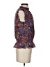 J.Crew 100% Polyester Blue Sleeveless Blouse Size 00 - photo 4