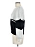 4SI3NNA 100% Acrylic Color Block Checkered-gingham White Gray Pullover Sweater Size M - photo 5