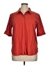 Lyssé Red 3/4 Sleeve Button-Down Shirt Size XL - photo 1