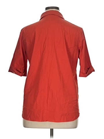 Lyssé 3/4 Sleeve Button-Down Shirt (view 2)