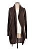 Spiegel 100% Polyester Brown Cardigan Size L - photo 1