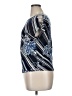 Perseption Concept Blue Short Sleeve Top Size XL - photo 5