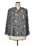 Cato Paisley Gray 3/4 Sleeve Blouse Size XL - photo 1