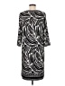 Dana Buchman Animal Print Black Casual Dress Size M - photo 2