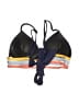 SO Color Block Blue Swimsuit Top Size S - photo 2