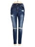 Shein Hearts Blue Jeans Size 26 waist - photo 1