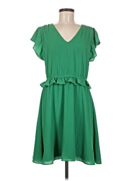 green mini dress thred up Ava Presley 29126 Strapless Green Mini Dress