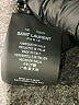 Saint Laurent Metallic Silver Black Long Sleeve Blouse Size EU 42 / US 12 - photo 14