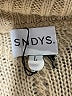 SNDYS. 100% Acrylic Tan Pullover Sweater Size L - photo 7