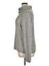 White House Black Market Metallic Silver Turtleneck Sweater Size XL - photo 5