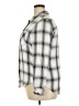 Time and Tru 100% Viscose Plaid Gray Long Sleeve Button-Down Shirt Size 20 - photo 5
