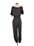 Hummingbird Solid Gray Jumpsuit Size S - photo 2