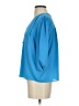 Everly 100% Polyester Blue 3/4 Sleeve Blouse Size S - photo 5