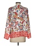 Violet & Claire 100% Polyester Paisley Orange 3/4 Sleeve Blouse Size S - photo 2