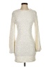 Rosedress 100% Polyester Ivory Silver Cocktail Dress Size S (estimated) - photo 1