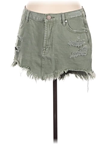 ONETEASPOON Denim Skirt (view 1)