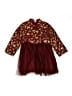 Unbranded Burgundy Dress Size 6 (estimated) - photo 1