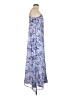 Walter Baker 100% Polyester Paisley Blue Casual Dress Size M - photo 4