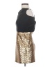 Addison Metallic Gold Cocktail Dress Size XS - photo 5