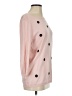 Elle Polka Dots Pink Pullover Sweater Size S - photo 4