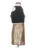 Addison Metallic Gold Cocktail Dress Size XS - photo 4