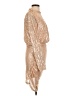 Shein 100% Polyester Metallic Gold Cocktail Dress Size L - photo 4