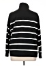 Cable & Gauge Stripes Black Pullover Sweater Size 1X - photo 2