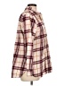 Old Navy Plaid Burgundy Long Sleeve Button-Down Shirt Size L - photo 4