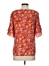 Ann Taylor LOFT 100% Polyester Red Short Sleeve Blouse Size XS - photo 2