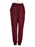 Unbranded Solid Burgundy Casual Pants Size S - photo 1