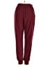 Unbranded Solid Burgundy Casual Pants Size S - photo 2