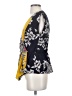 Baraschi 100% Polyester Floral Multi Color Yellow Sleeveless Blouse Size XS - photo 5