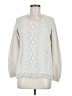 Jolt Silver Pullover Sweater Size M - photo 1