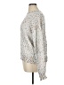 Unbranded 100% Polyester Tweed Silver Pullover Sweater Size XL - photo 5