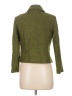 Chadwicks 100% Polyester Tweed Green Coat Size 6 (petite) - photo 2