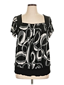 Hot Tempered Short Sleeve Blouse
