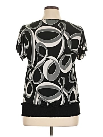 Hot Tempered Short Sleeve Blouse (view 2)