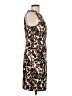 Guess Animal Print Brown Cocktail Dress Size 10 - photo 4