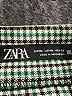 Zara Houndstooth Green Skort Size XL - photo 3