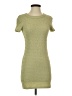 Elodie Solid Green Casual Dress Size S - photo 1