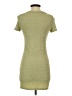 Elodie Solid Green Casual Dress Size S - photo 2