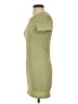 Elodie Solid Green Casual Dress Size S - photo 5