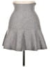 Zara Chevron-herringbone Gray Formal Skirt Size M - photo 2