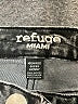 Refuge Graphic Gray Jeans Size 9 - photo 7