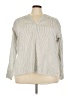 A.L.C. Silver Long Sleeve Blouse Size 18 - photo 1